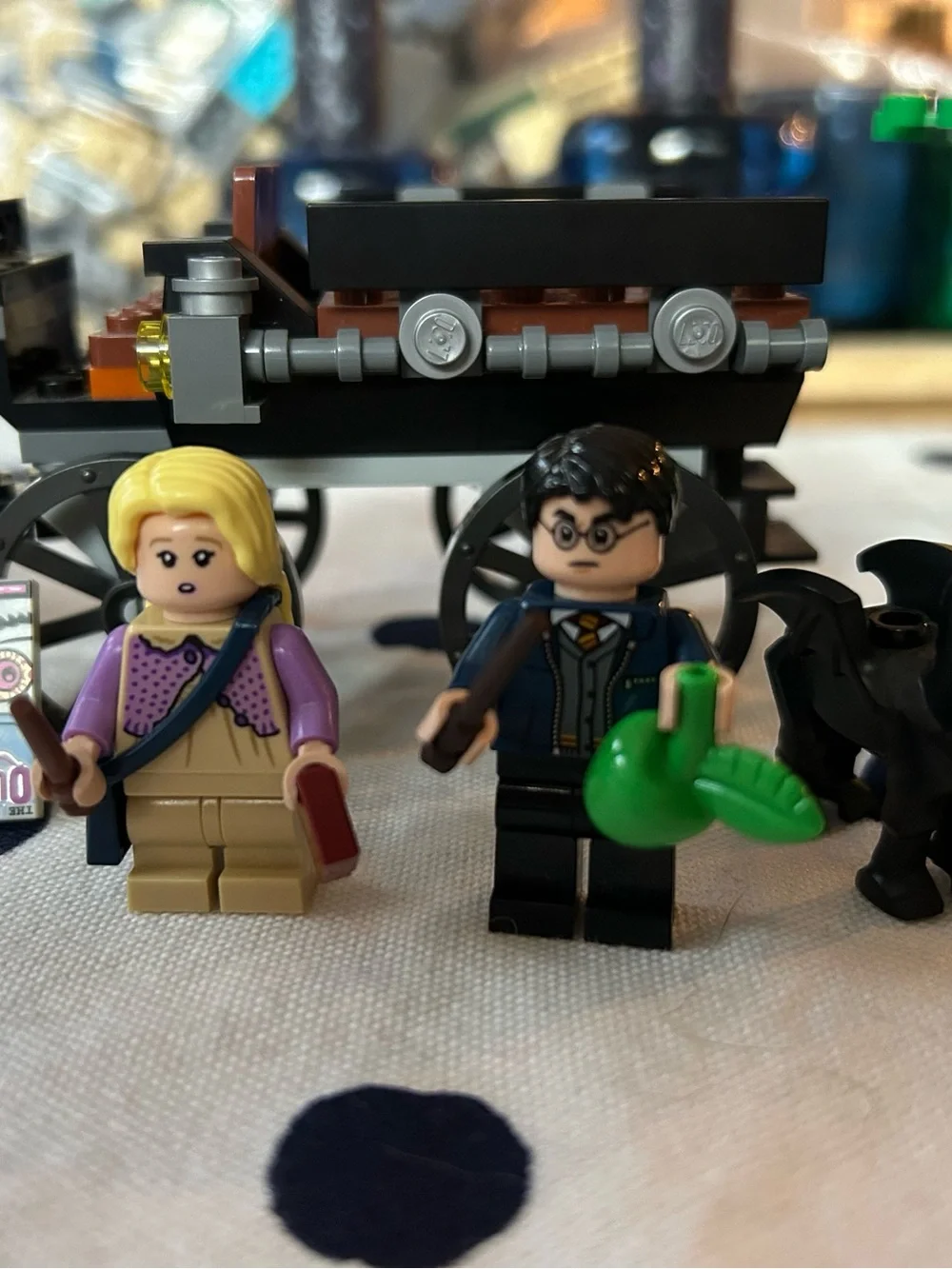 LEGO Harry Potter Thestrals and Carriage Set 76400 Used and Complete
